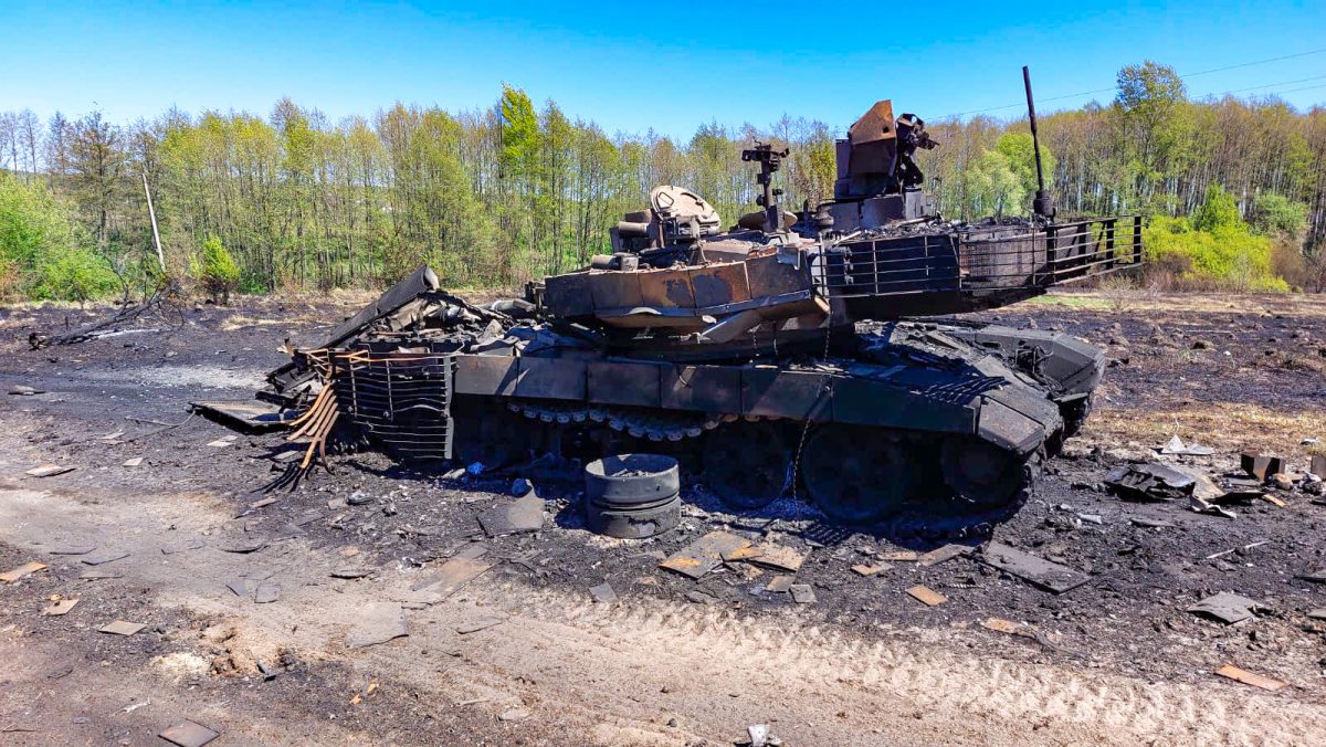 T-90 destroyed in Ukraine