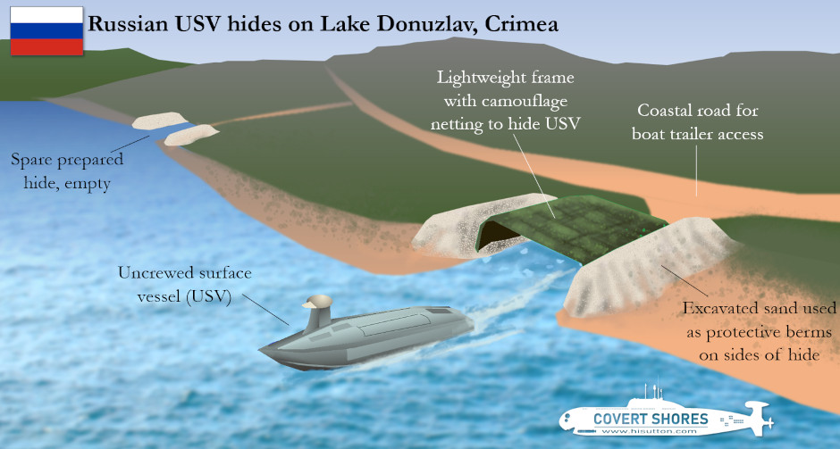 Satellite Images Show Russians Building Their First USV Port, Threatening Odesa and Mykolaiv, But Ukraine Knows What to Do, Defense Express