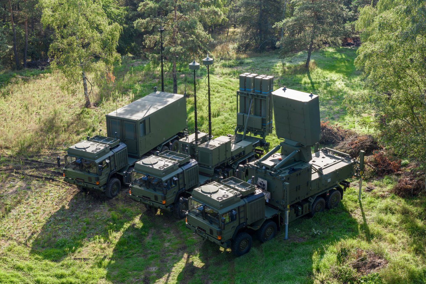 The IRIS-T SLM air defense system