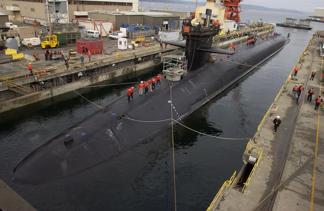 SSGN-727 Michigan in 2002 before being converted to carry Tomahawk cruise missiles, 31 Years Ago, U.S. Decided That 18 Nuclear Submarines Were Too Many — Here's What Happened Next