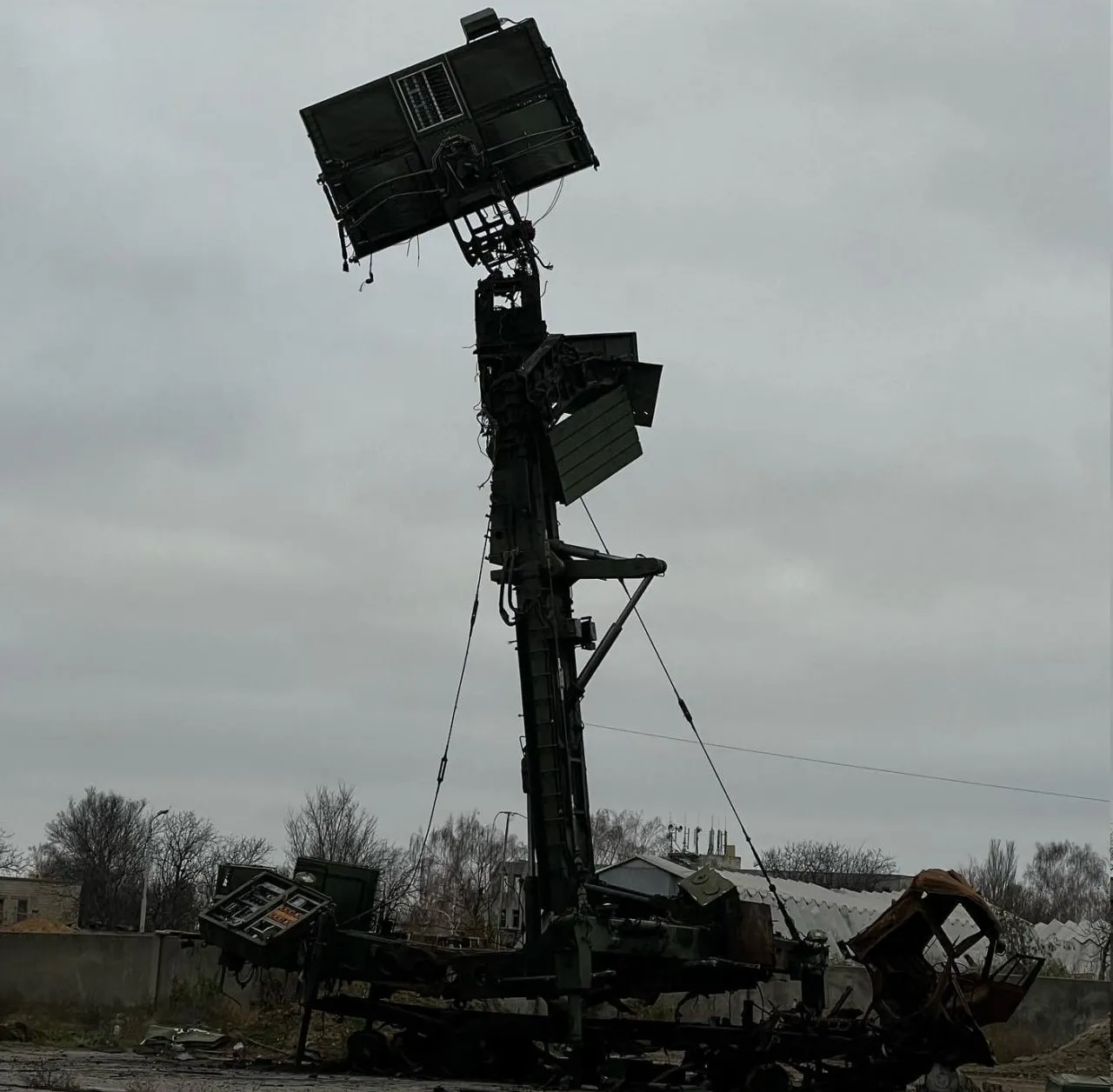 The Podlet-K1 radar station was destroyed in Chornobaivka in November 2022