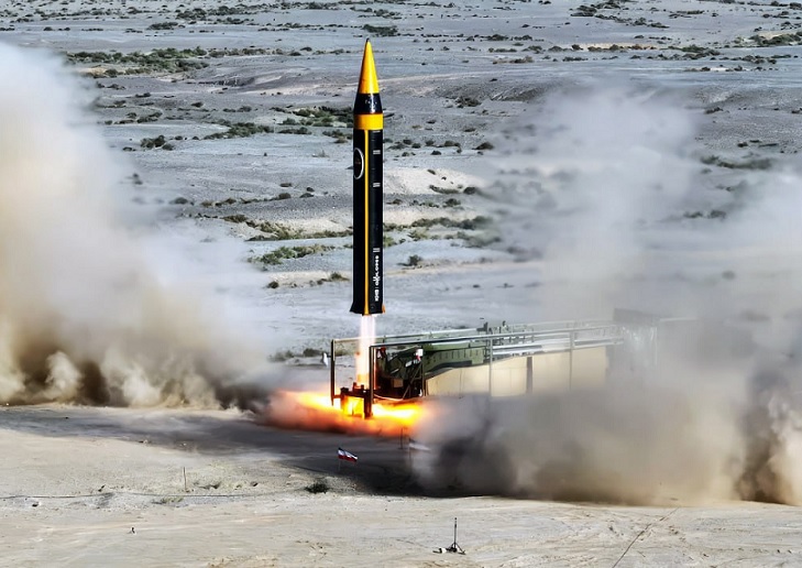 Launch of the Iranian medium-range Khorramshahr-4 (or Khaibar) ballistic missile, Iran Announced Presentation of a Hypersonic Missile, Which Is Better Than russian the Kinzhal and the Zircon Missiles, Defense Express
