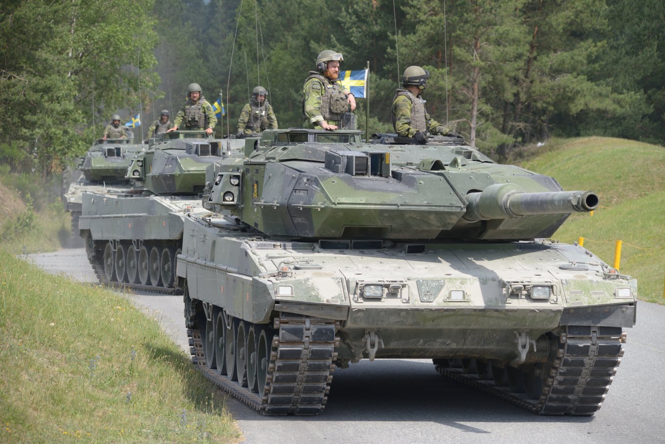 Stridsvagn 122 – the Swedish version of Leopard 2A5