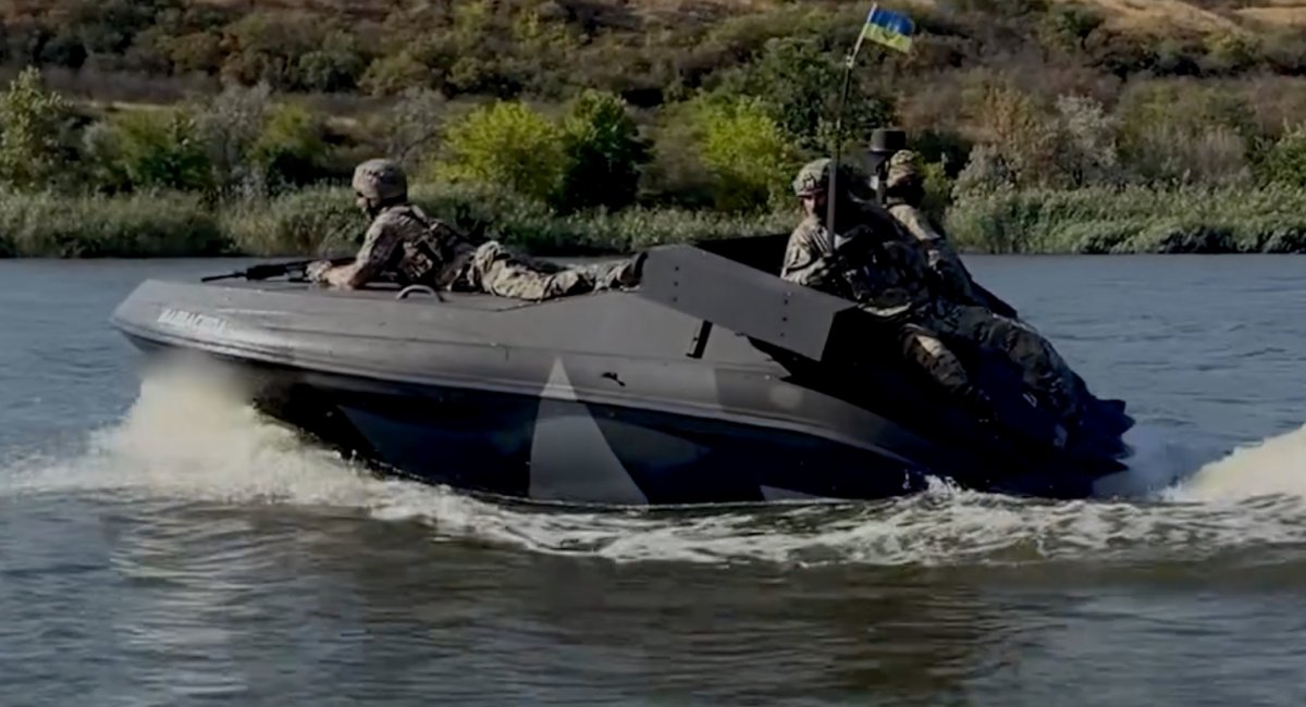 The Barracuda unmanned surface vessel Defense Express Ukrainian Kryla Intelligence Unit Neutralizes Wave of russian UAVs (Video)