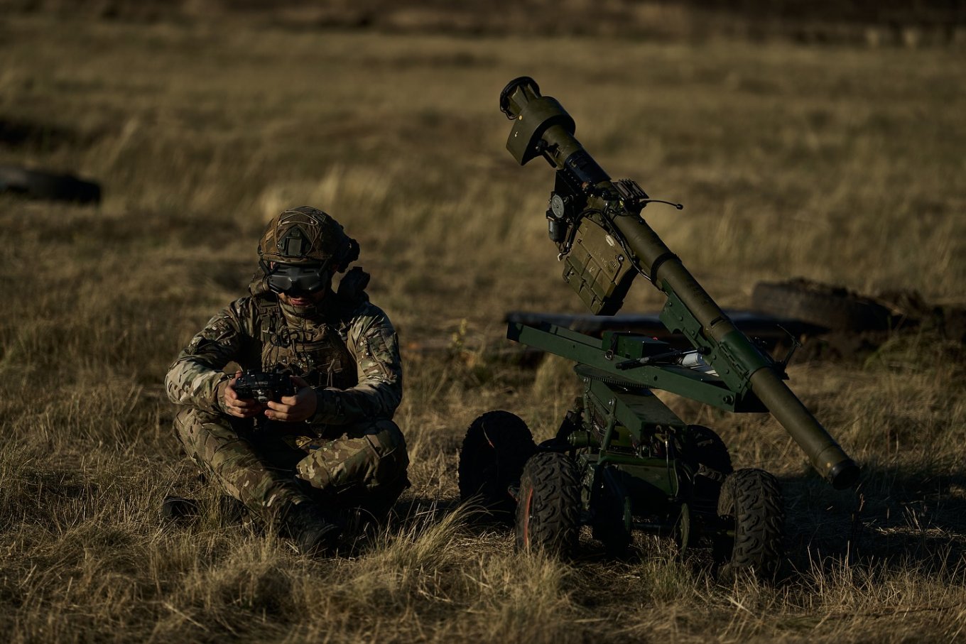 Ukrainian 28th Brigade Unveils New UGV with Igla MANPADS to Counter Attack Aircraft, Defense Express