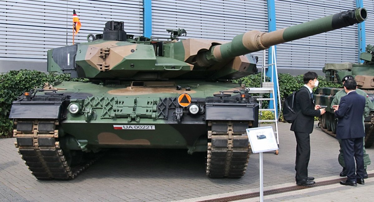 The new Polish Army Leopard 2PL main battle tank on display at MSPO 2020, Defense Express