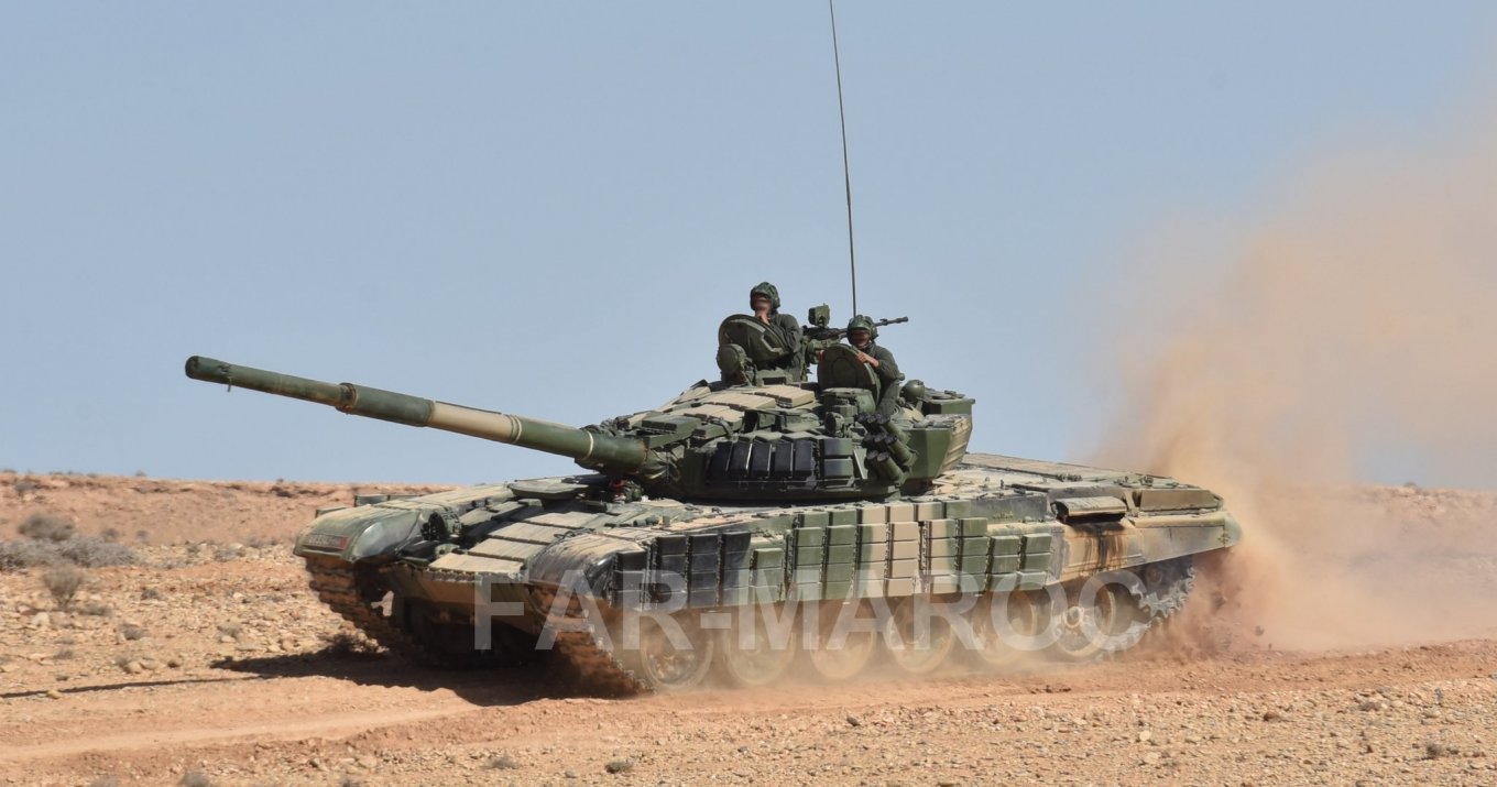 T-72B tank of the Ground Forces of Morocco, Ukraine Receives Spare Parts for T-72B Tanks from Morocco, That Has Almost a Hundred Such Tanks, Defense Express