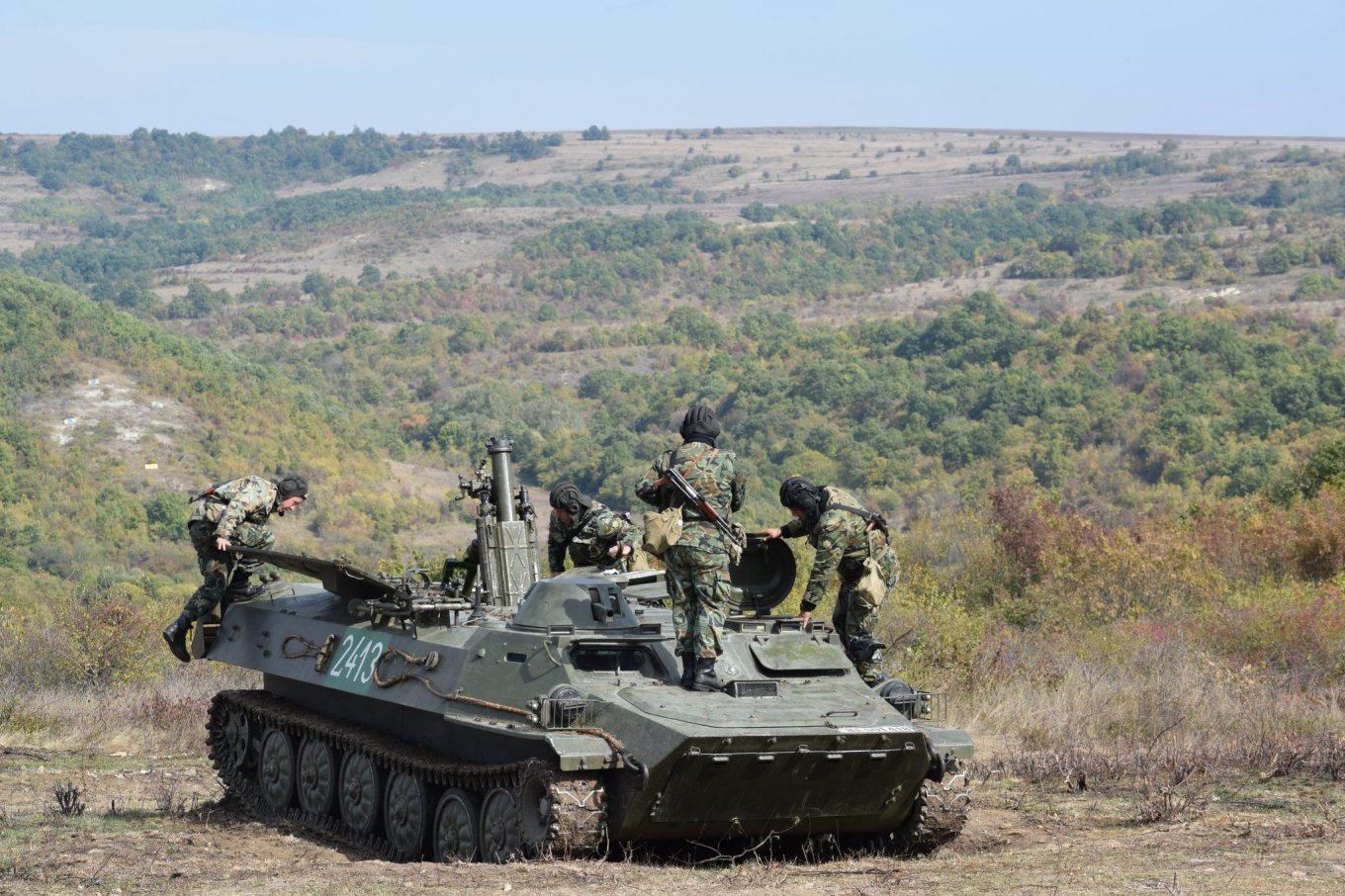 Tundzha self-propelled mortar