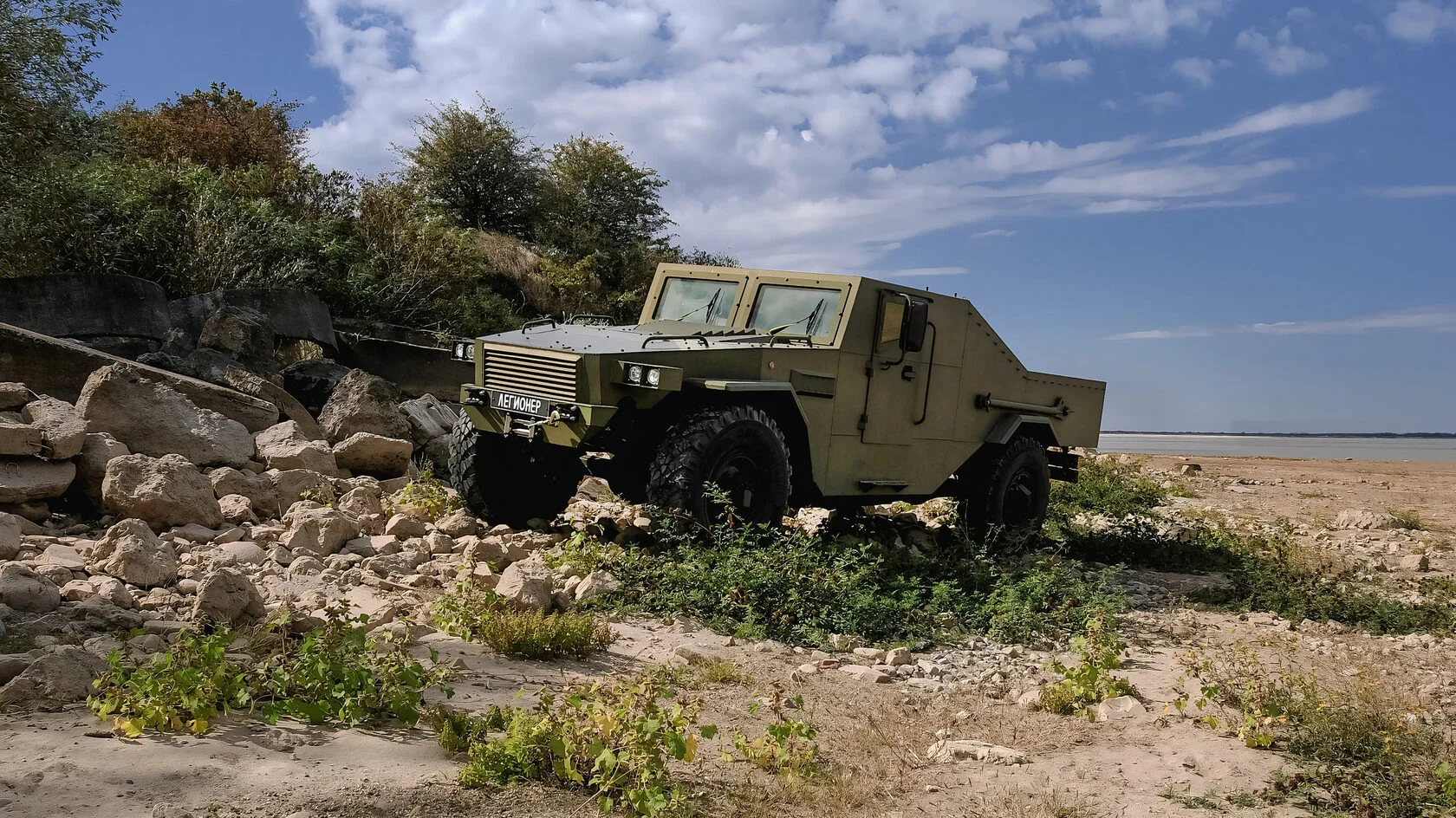 russian Legioner armoured vehicle