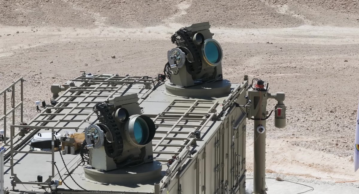 Iron Beam laser system by Rafael, which Elbit Systems partially helped develop