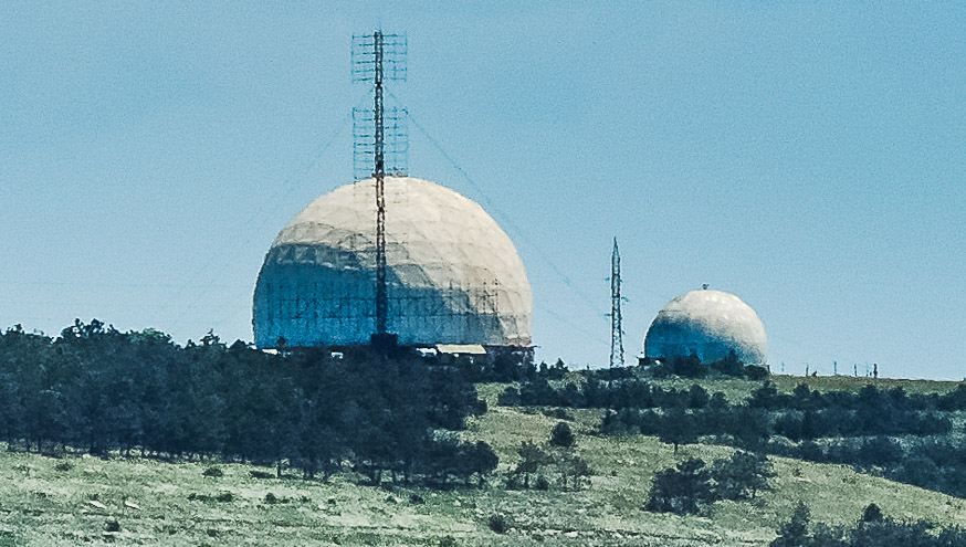 The air observation facility near Feodosiia is a military target of significant importance