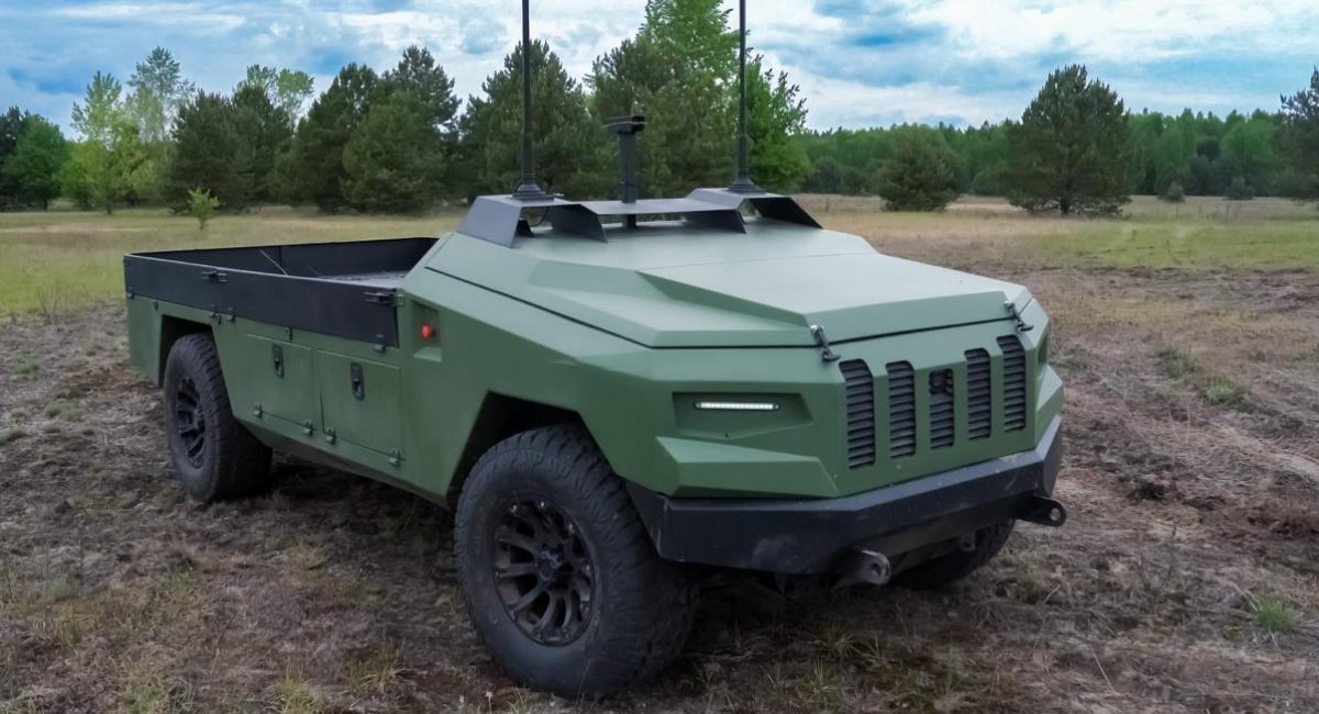 Ukraine's Largest Protector UGV to Receive Anti-Aircraft Drones Alongside Mysterious Laser, Defense Express