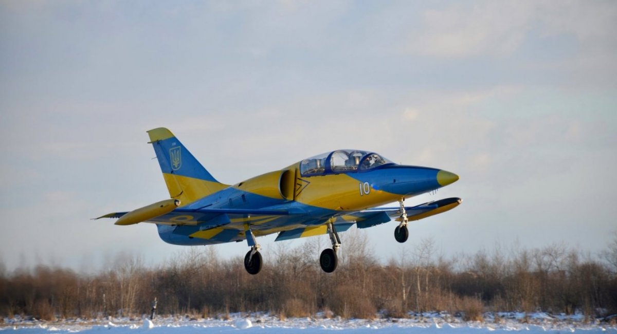 L-39 from the Ukrainian 114th Tactical Aviation Brigade, December 2021