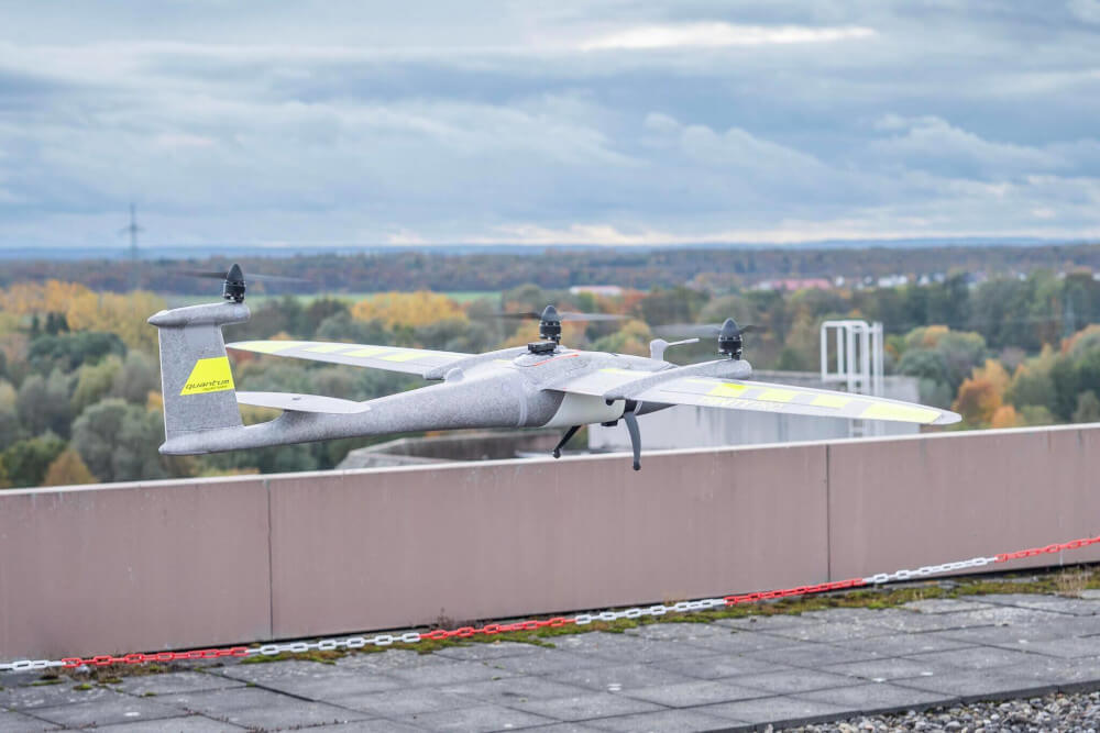 Trinity Pro eVTOL fixed-wing mapping drone, Defense Express