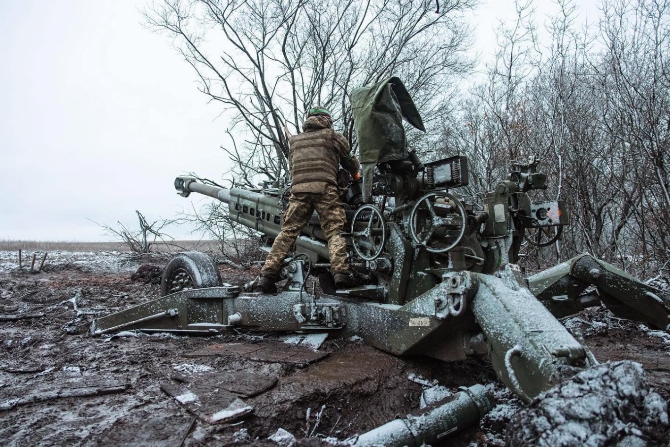The 45th separate artillery brigade of the Armed Forces of Ukraine is firing at the occupiers, Defense Express