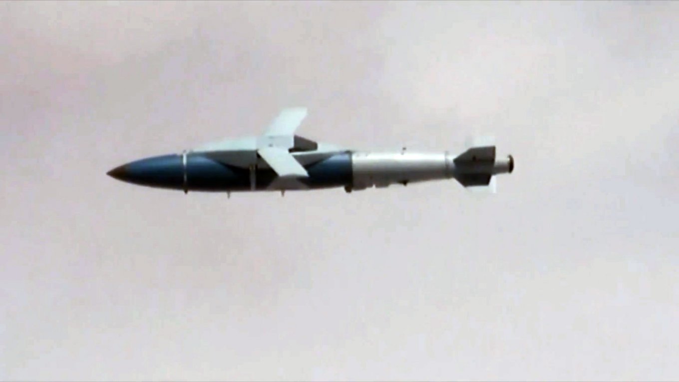 JDAM-ER mid-flight