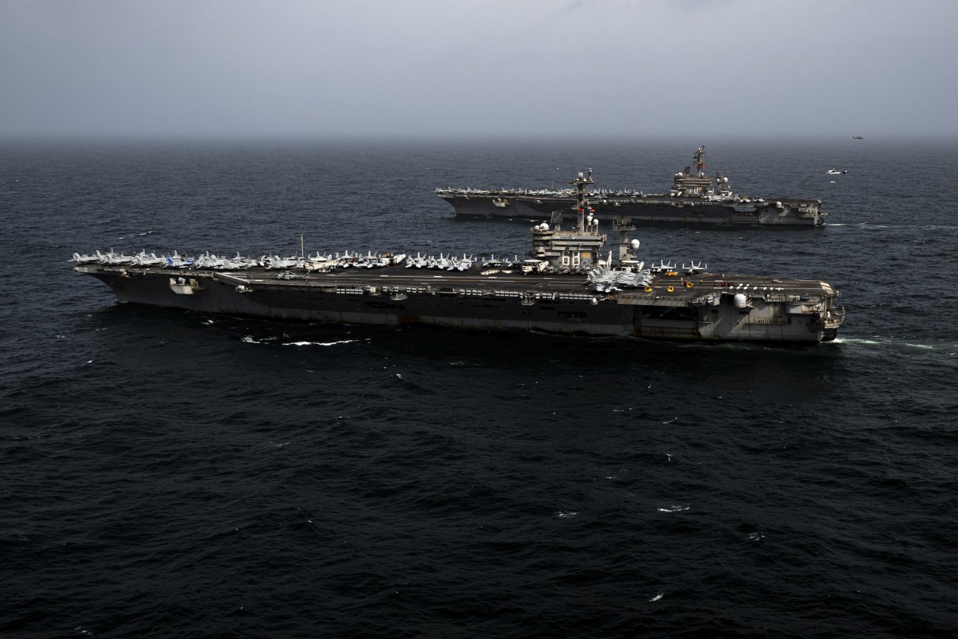 USS Nimitz (CVN 68) and USS Carl Vinson (CVN 70)