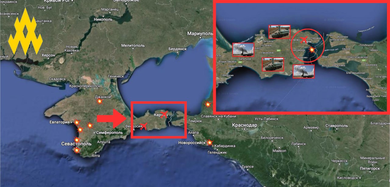 russian Troops Massively Move Military  Equipment to Kerch Bridge, Defense Express