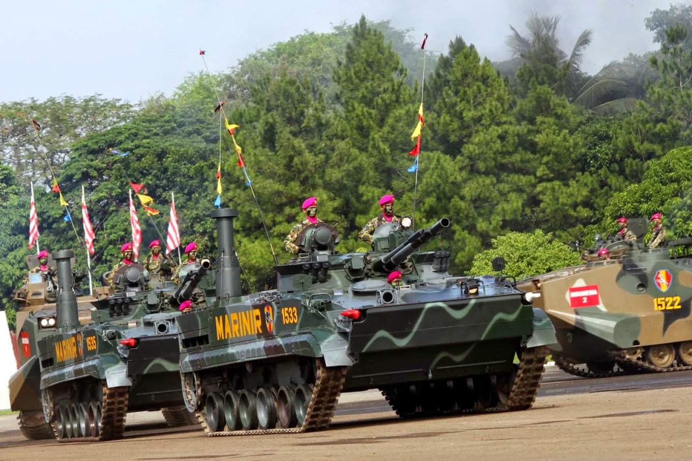 BMP-3F Infantry Fighting Vehicle of the Indonesian Marine Corps, Why Indonesian Military Sees Ukrainian Weapons as Key to Its Modernization