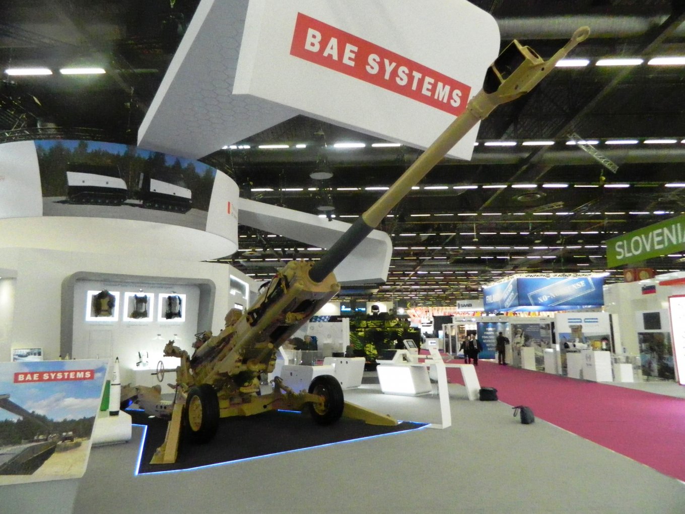 M777 towed howitzer, projectiles presented by BAE Systems on Eurosatory-2018 defense exhibition in Paris, Valerii Riabykh, Defense Express