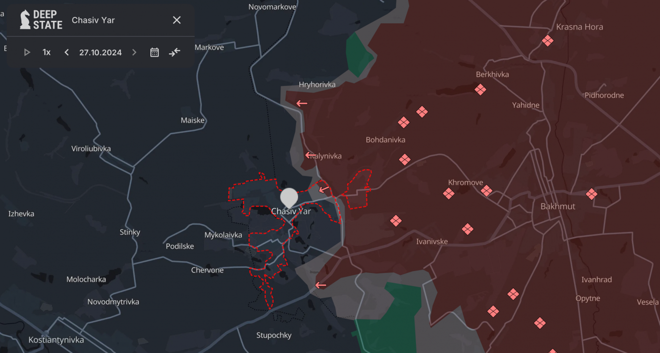 Chasiv Yar, Ukraine Defense Express The UK Defense Intelligence: russian Forces Make Strategic Advances in Chasiv Yar Amid Heavy Resistance