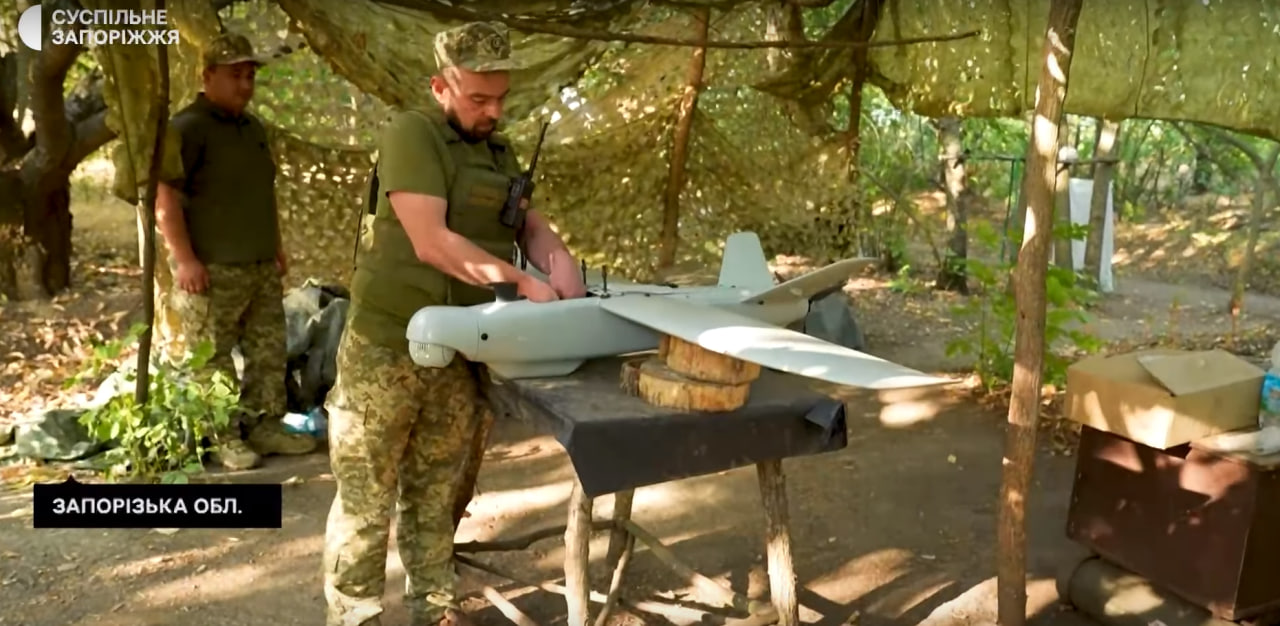 A Leleka-100 in service with the 44th Artillery Brigade / Defense Express / Modernized Leleka-100 UAV Deployed and Ready to Help Ukrainian Artillerymen to Strike Down russians