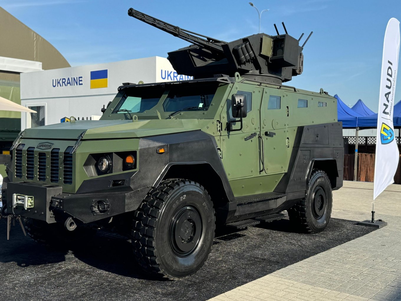 Varta-2 armored personnel carrier at MSPO-2024 in Kielce / Defense Express / Ukrainian Armor LLC is Ready to Mass-Produce Varta-2 APC, Integrated With Sich 30mm Gun Turret