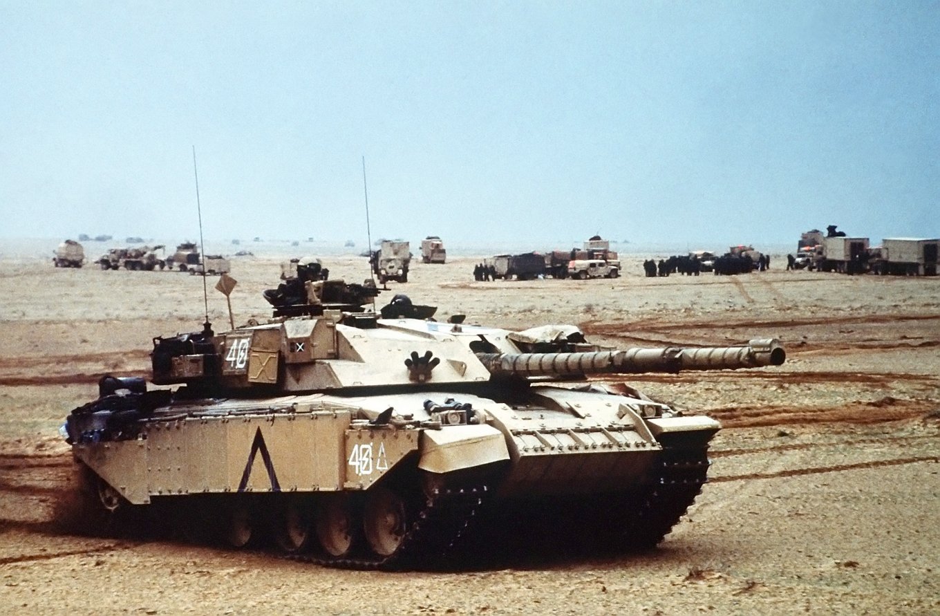 Challenger 1 during Operation Desert Storm