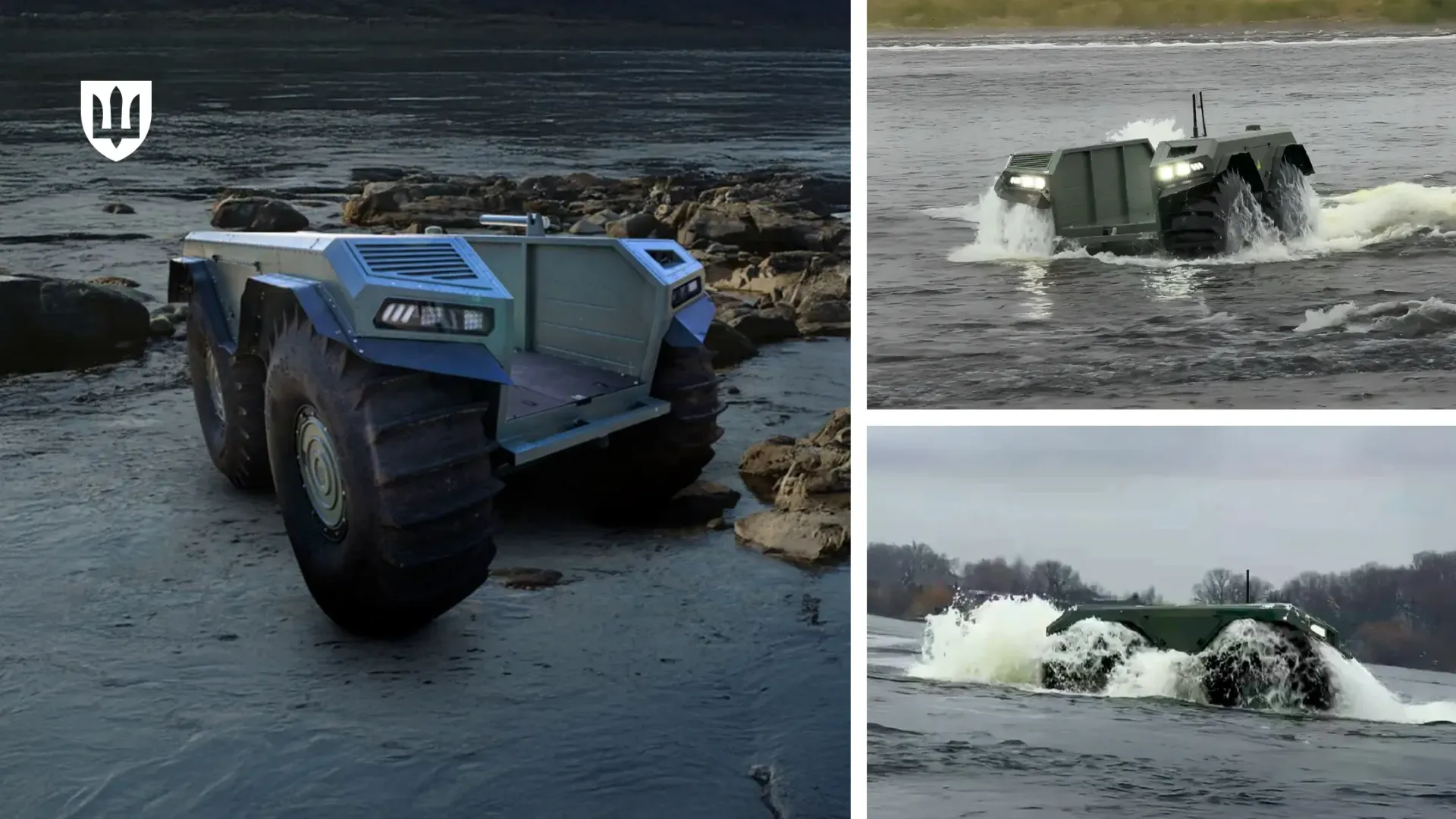 The UNEX UGV Defense Express Ukrainian Forces Adopt the UNEX UGV All-Terrain Robotic Platform with Low Ground Pressure, Amphibious Design, and Modular Options