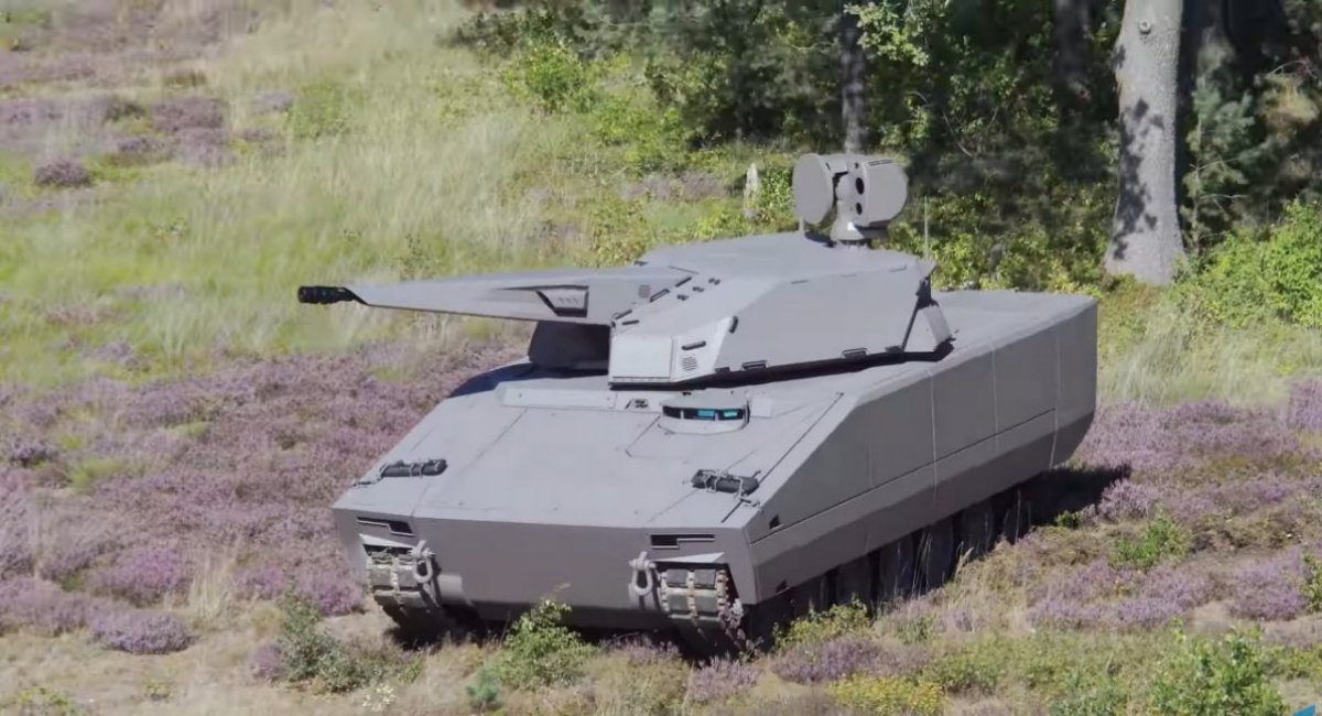 The Skyranger 35 system on the Lynx chassis