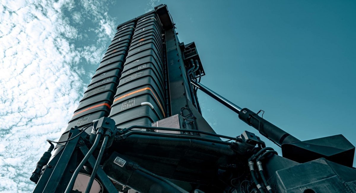 The launcher of the SAMP/T NG air defense system has remained unchanged