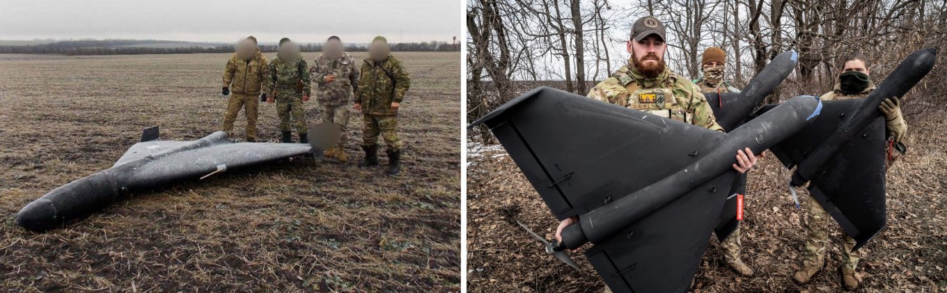 The UAS SETH drone Defense Express Ukraine Deploys New UAS SETH Kamikaze Drone in Combat Inspired by the Shahed-136 UAV (Photos)