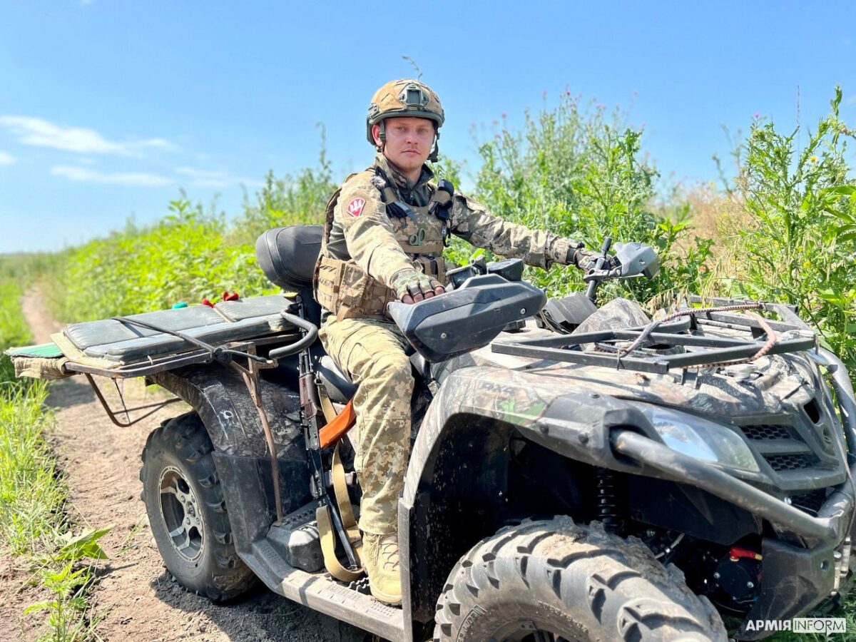 To make supplied ATVs mission-capable, Ukrainian troops often have to upgrade them independently under field conditions / Photo credit: ArmyInform