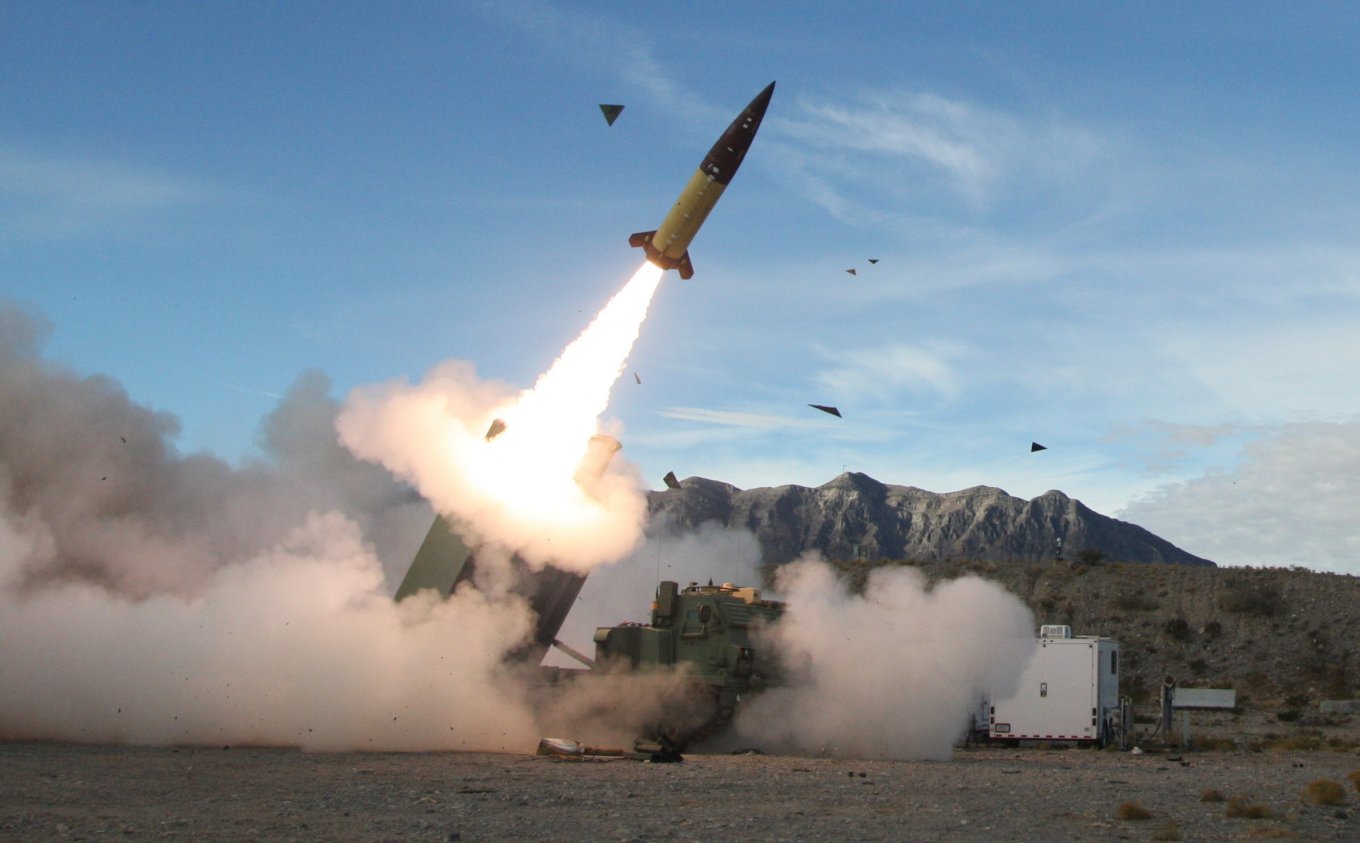 ATACMS short-range ballistic missile