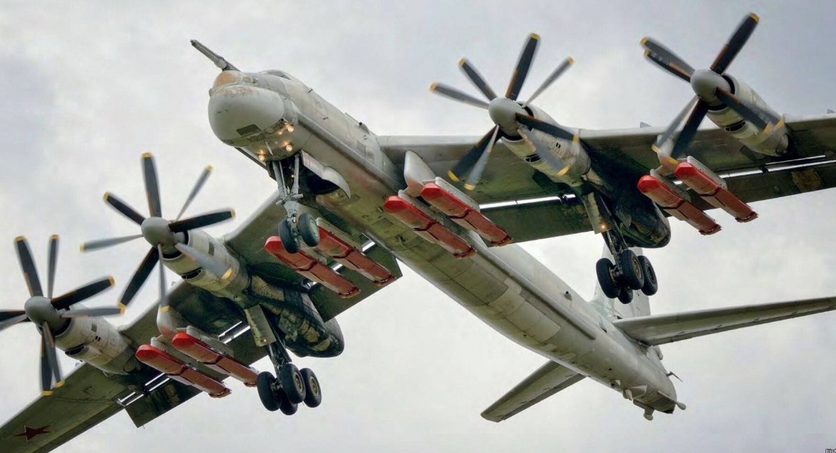 Tu-95MS armed with Kh-101 cruise missiles