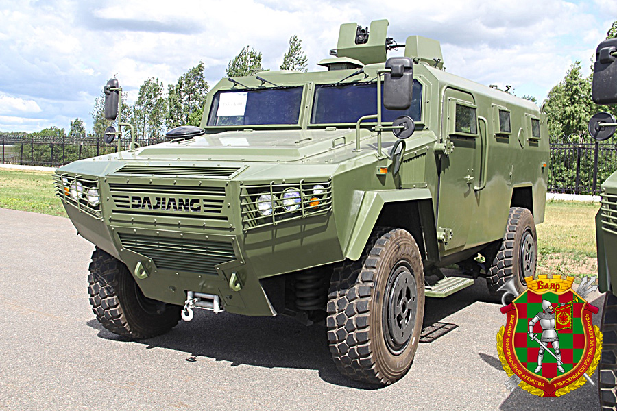 One of the CS/VN3 Dajiang armored vehicles delivered to belarus