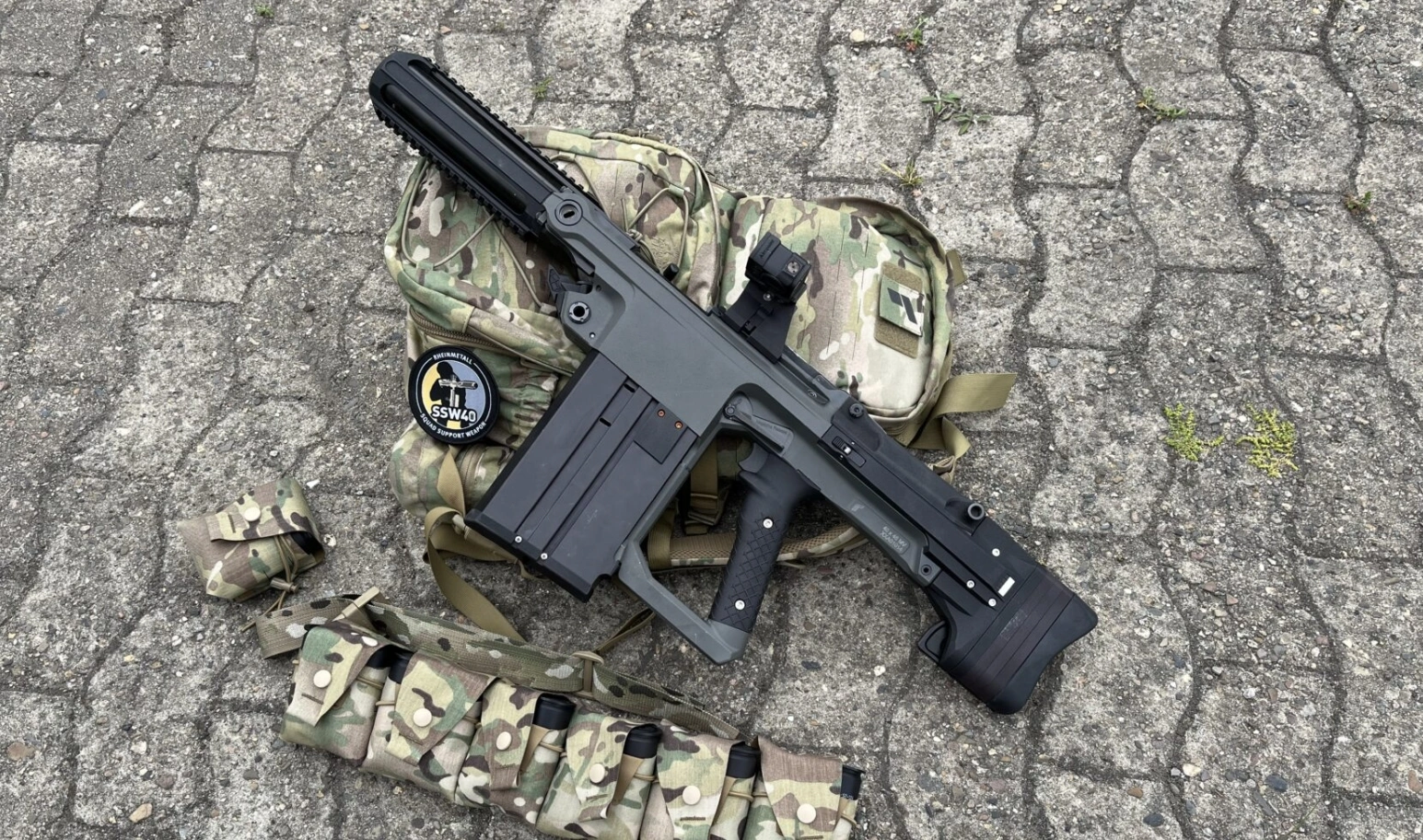 High-precision SSW40 grenade launcher