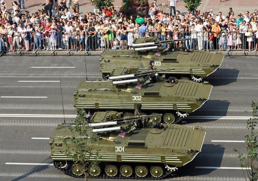 Ukrainian BMP-1U IFVs Spotted Alongside russian VPK-Ural at Parade in Chad, Defense Express