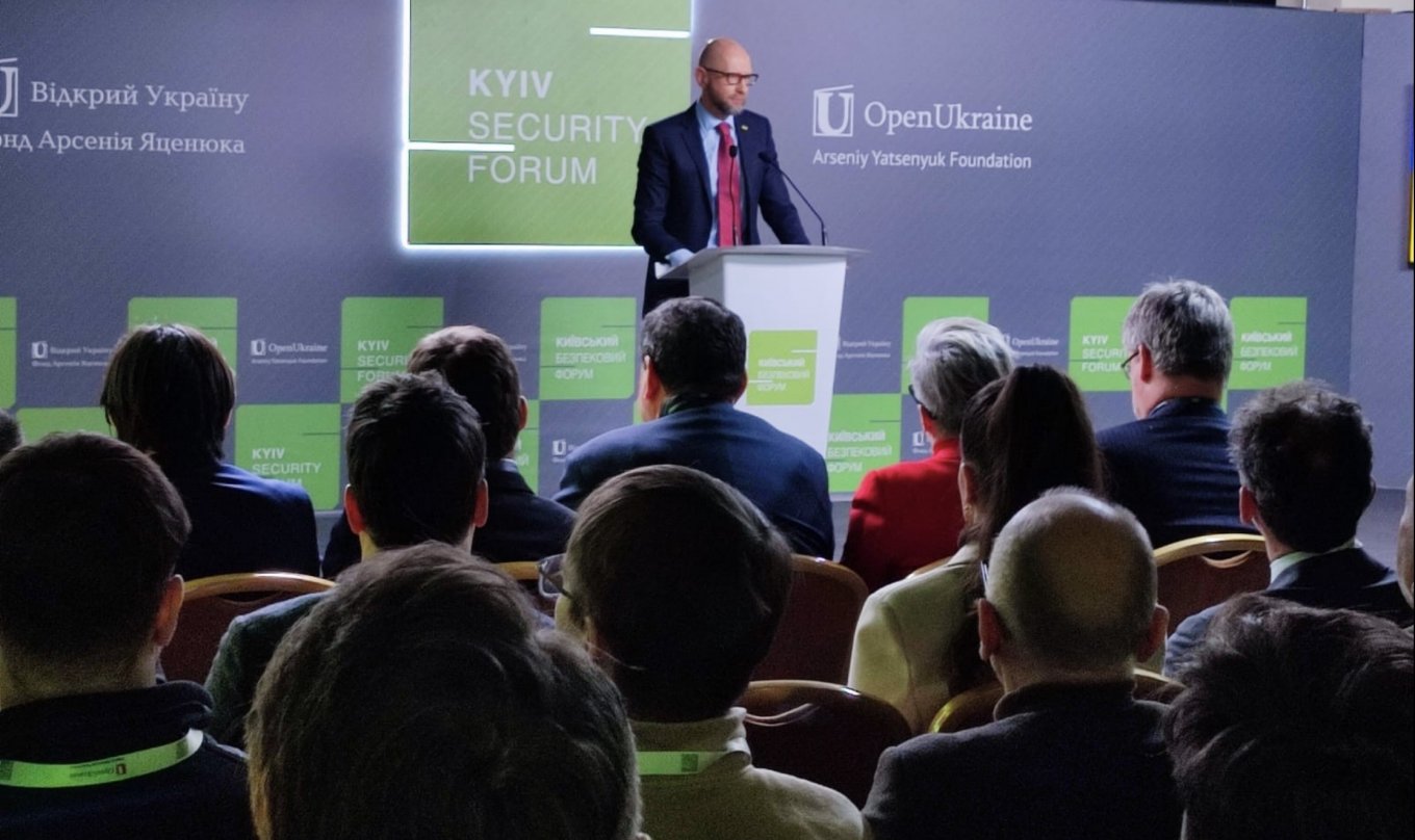 Head of the Open Ukraine Foundation Arseniy Yatsenyuk