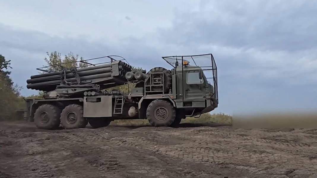 Ukraine`s SOF Destroyed Rare Uragan-1 MLRS, Which Was Initially Confused with Korean KN-09, russian Uragan-1 MLRS