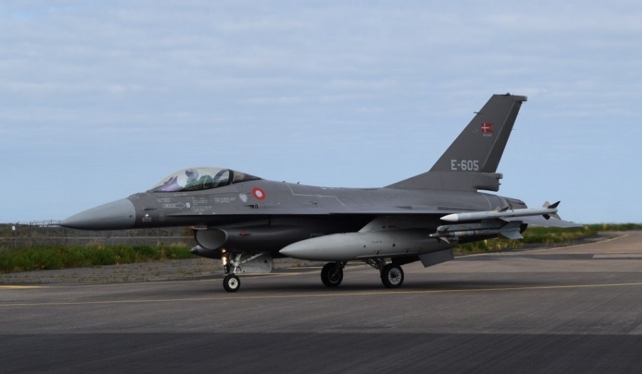 Royal Danish Air Force F-16 fighter jets, Defense Express