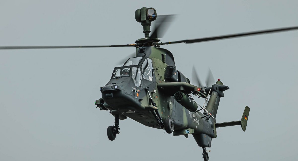 German Tiger attack helicopter