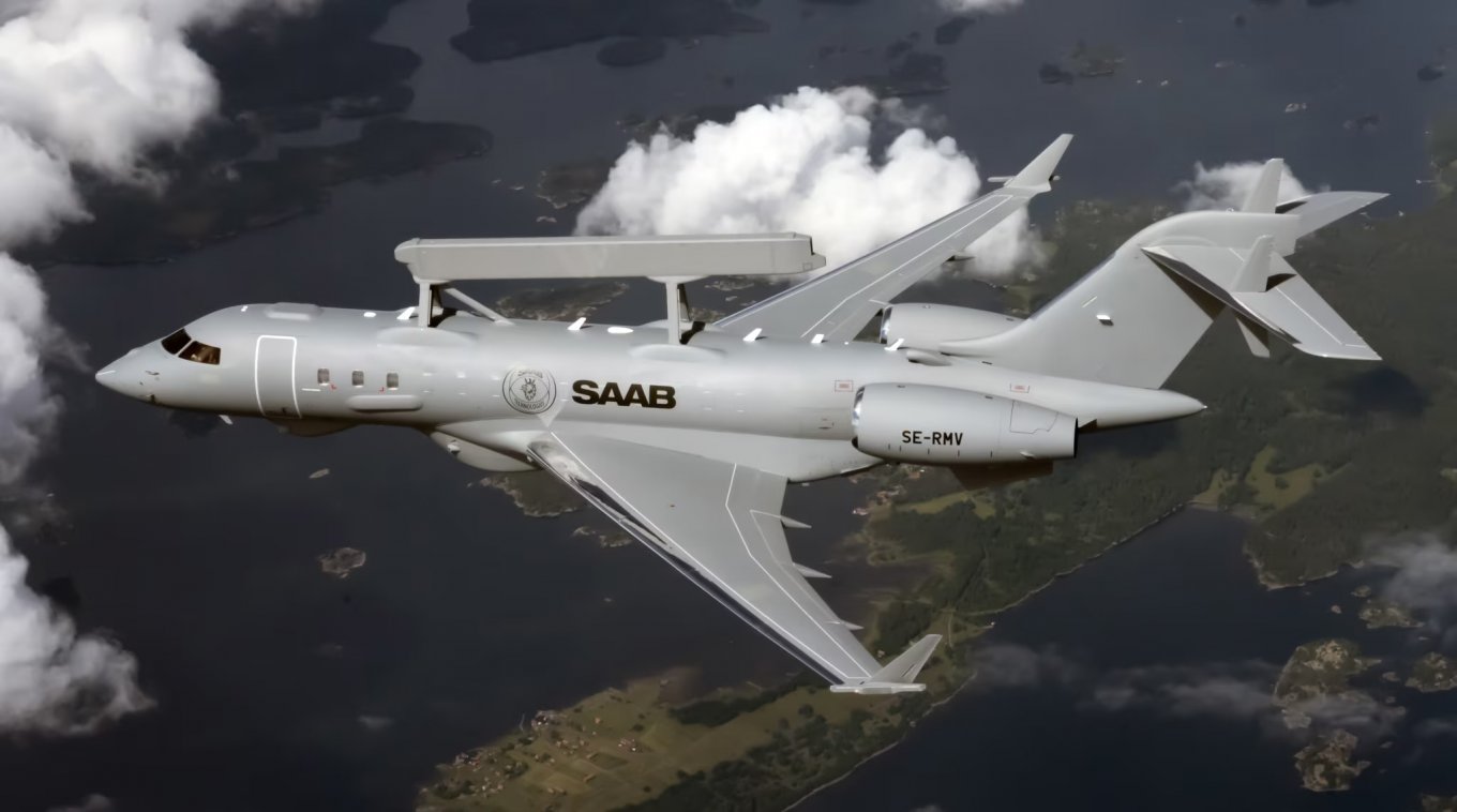 Saab GlobalEye AEW&C aircraft / Photo credit: Saab