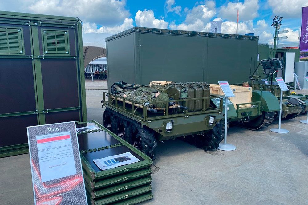The Volchanin unmanned ground vehicle / Defense Express / Ufa Tram and Trolleybus Plant Produced New UGV Drone For russian Army