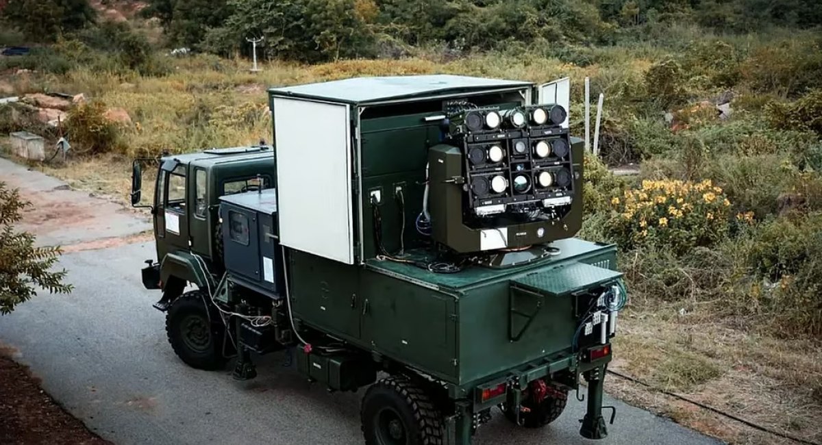 Indian laser air defense system