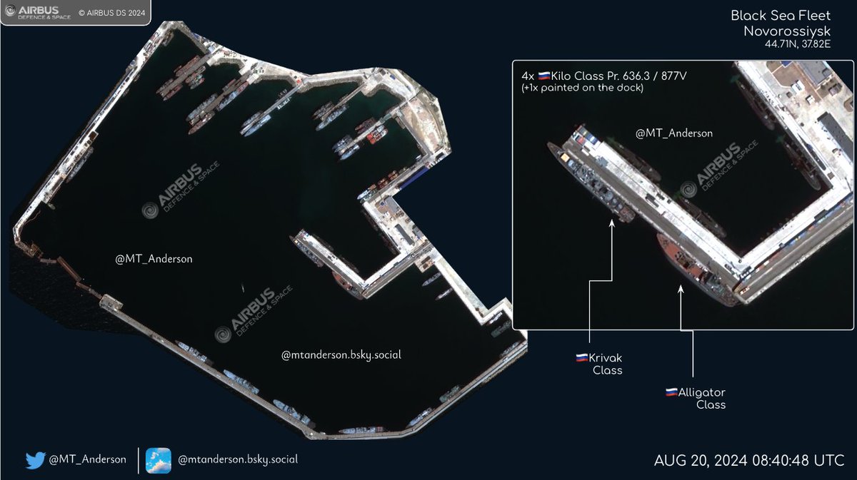 Novorossiysk to Host Russia’s Black Sea Fleet Amid Ukrainian Threats – Satellite Images