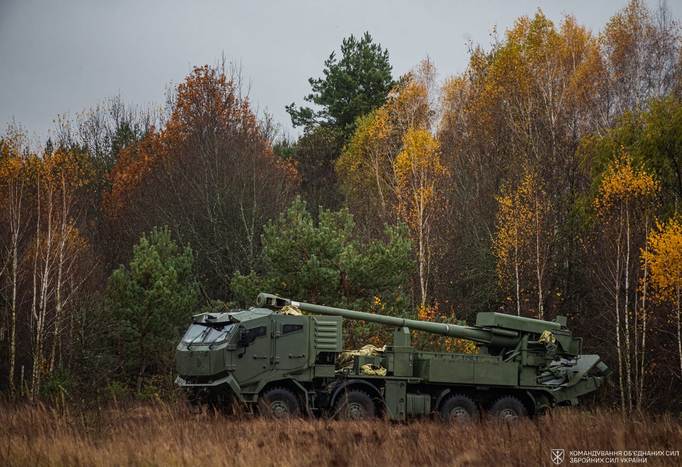 Ukrainian 2S22 Bohdana wheeled howitzer Defense Express Denmark to Fund the Production of Ukrainian Bohdana Howitzers for Ukrainian Forces