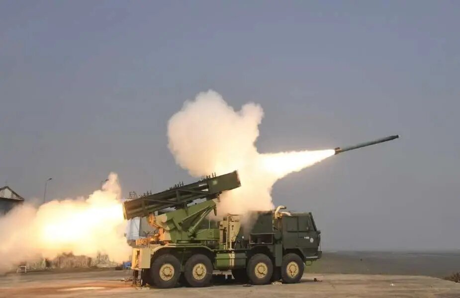 Pinaka MLRS do Ấn Độ sản xuất