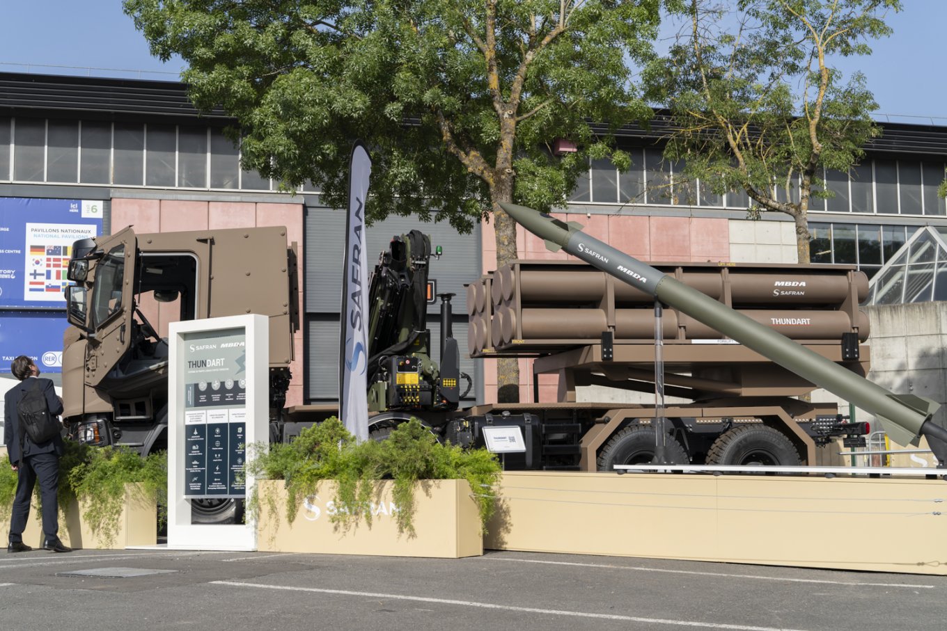Thundart launcher and missile / Photo credit: Safran