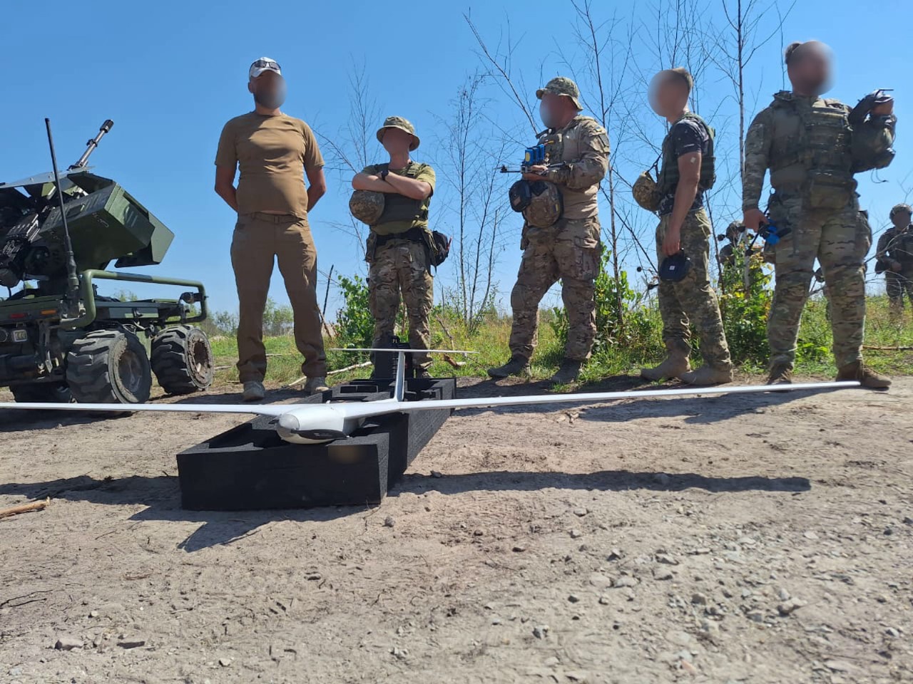 Photos: The Ministry of Defense of Ukraine Conducts Testing of Integrated Robotic Warfare Systems